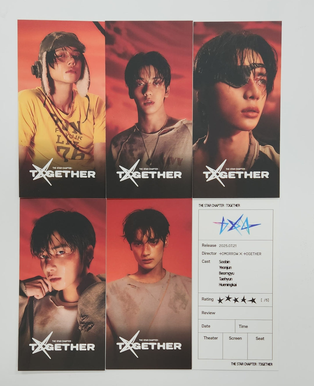 TXT "TOGETHER" - Ktown4U Special Gift Photo Ticket [25.7.25]