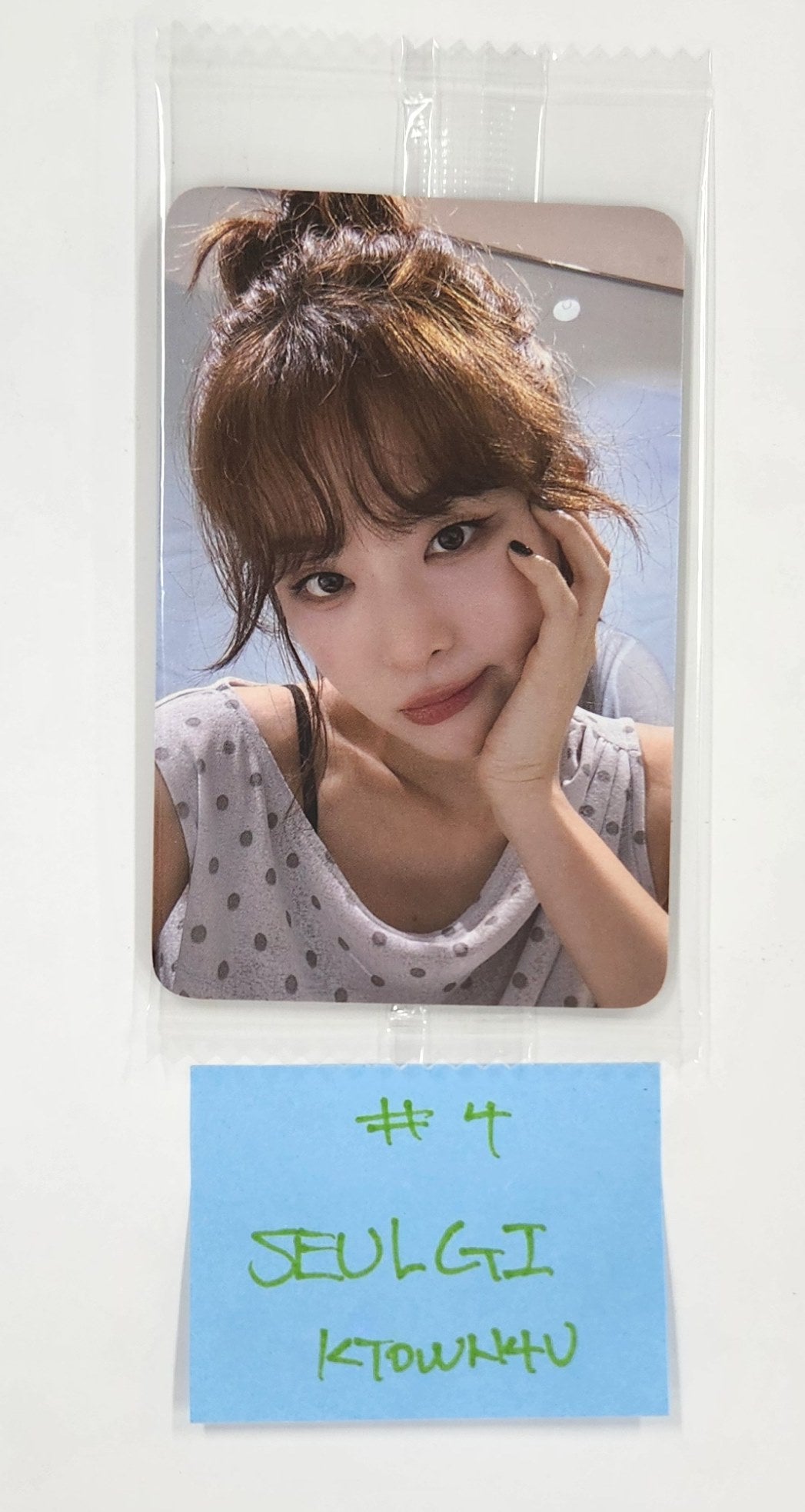 IRENE & SEULGI (Of Red Velvet ) "TILT" - Ktown4U Fansign Event Photocard [25.7.25]