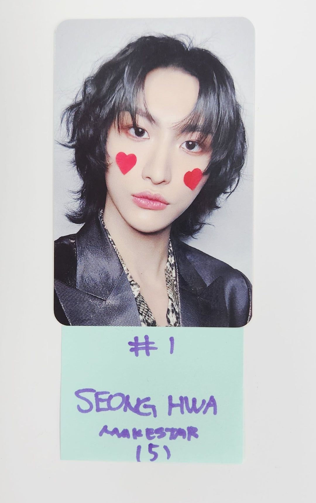 Ateez "GOLDEN HOUR : Part.3" - Makestar Fansign Event Photocard Round 4 [Poca Ver.] [25.7.28]