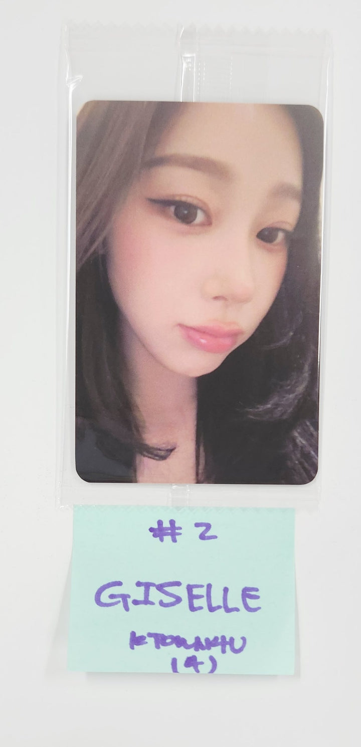 Aespa "Dirty Work" - Ktown4U Fansign Event Photocard [25.7.28]