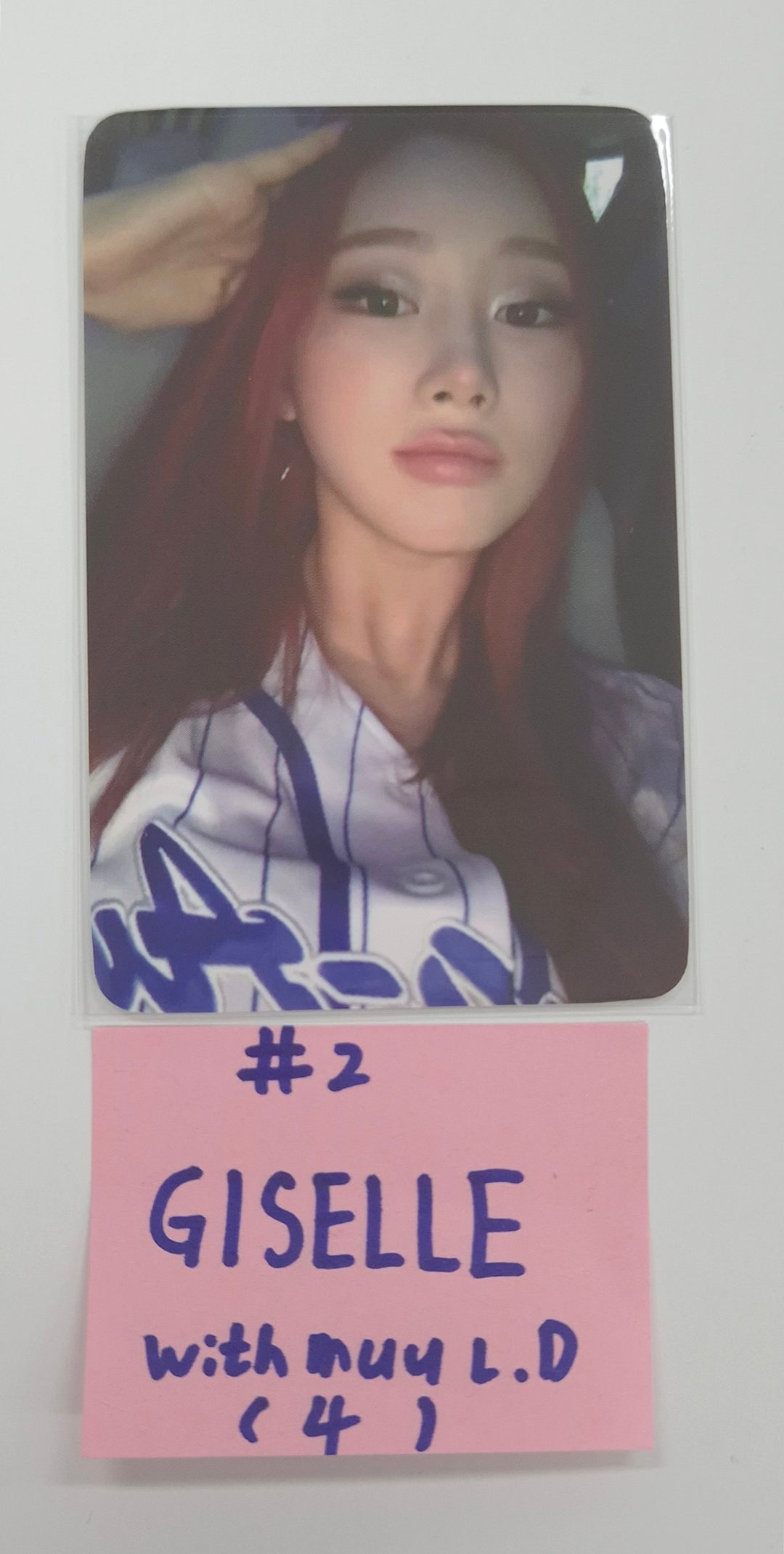 Aespa "Dirty Work" - Withmuu Lucky Draw Event Photocard [25.7.29]