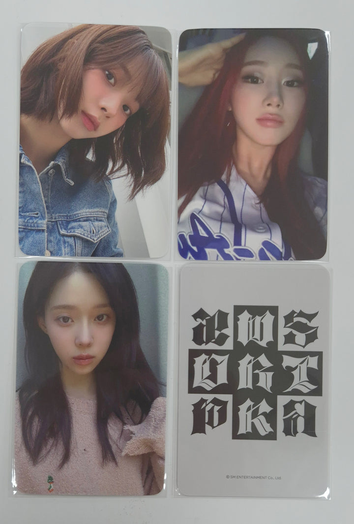Aespa "Dirty Work" - Withmuu Lucky Draw Event Photocard [25.7.29]