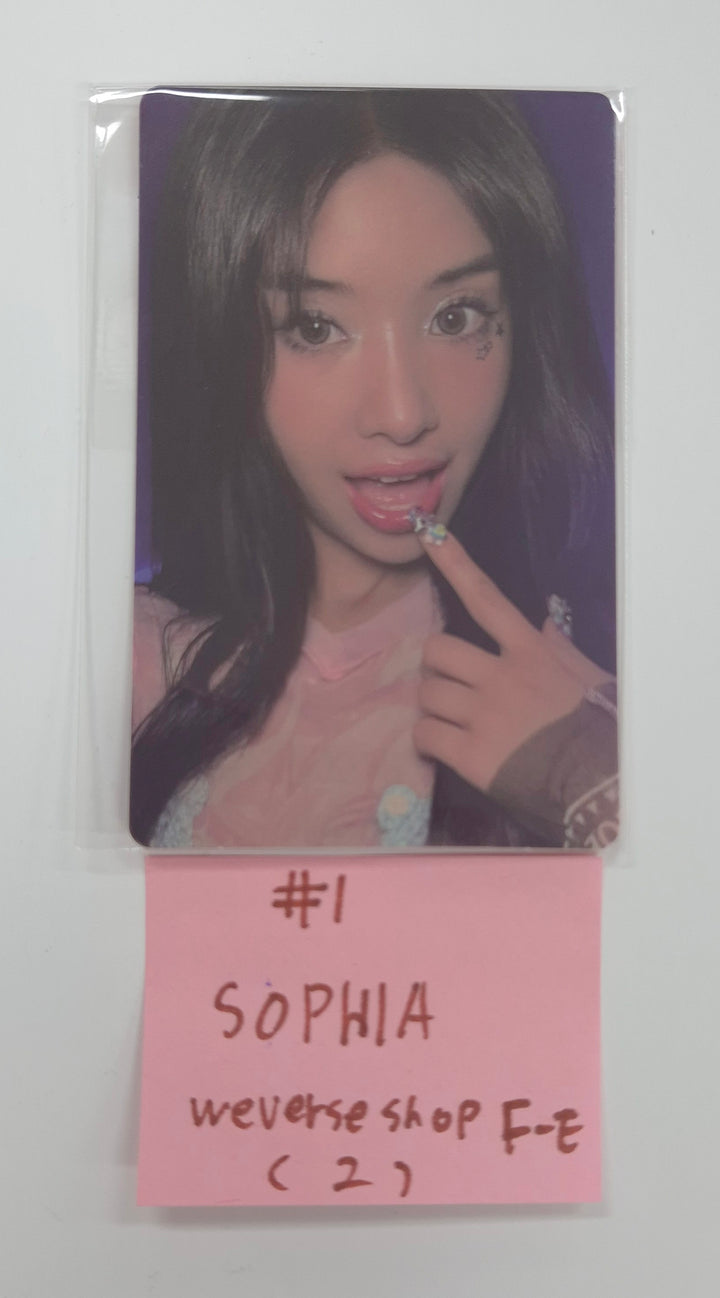 KATSEYE "BEAUTIFUL CHAOS" - Weverse Shop Fansign Event Photocard R2 [25.7.29]
