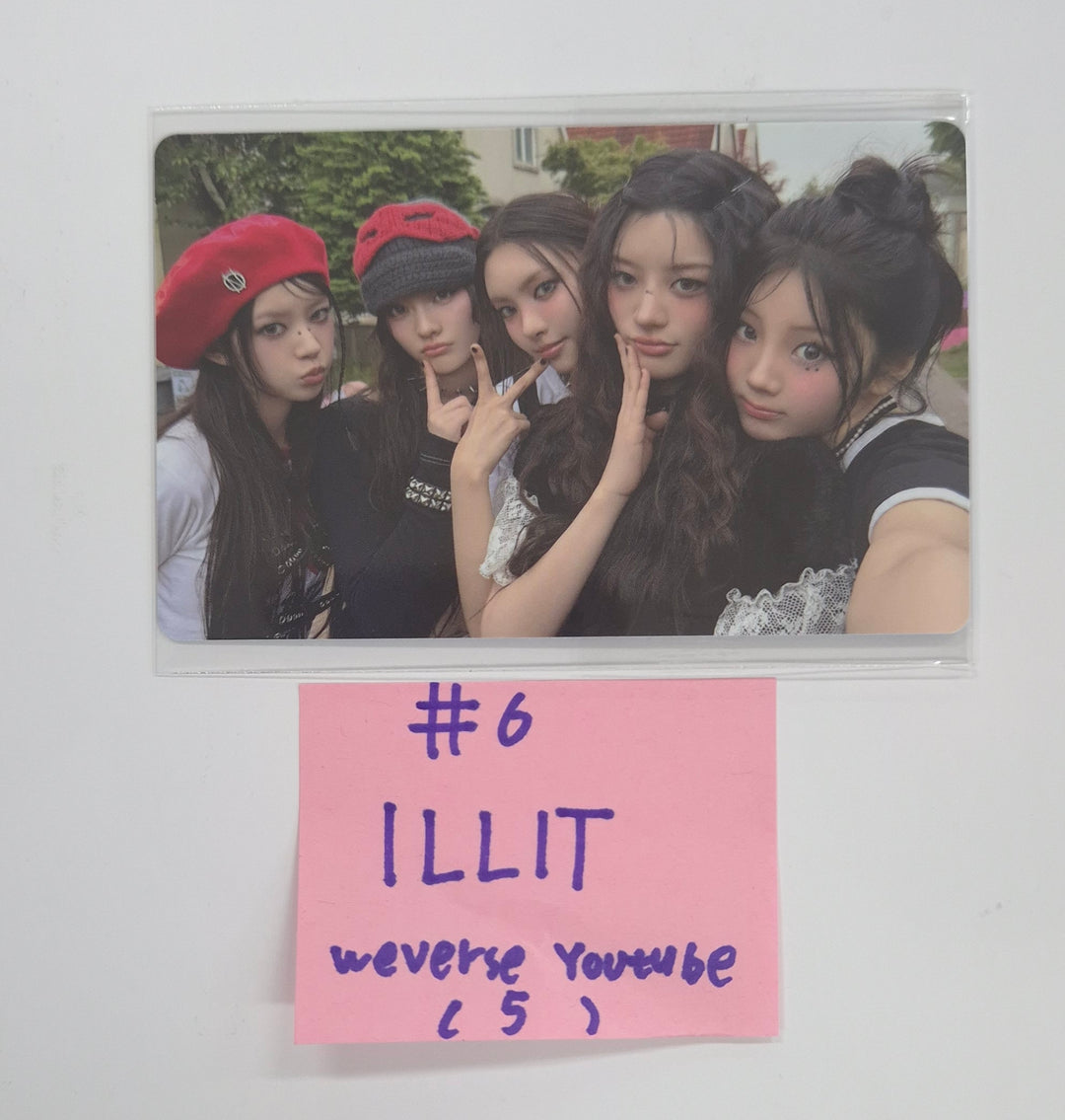 ILLIT "bomb" - Weverse Shop (Youtube) Gift Photocard (Restocked) [25.7.29]