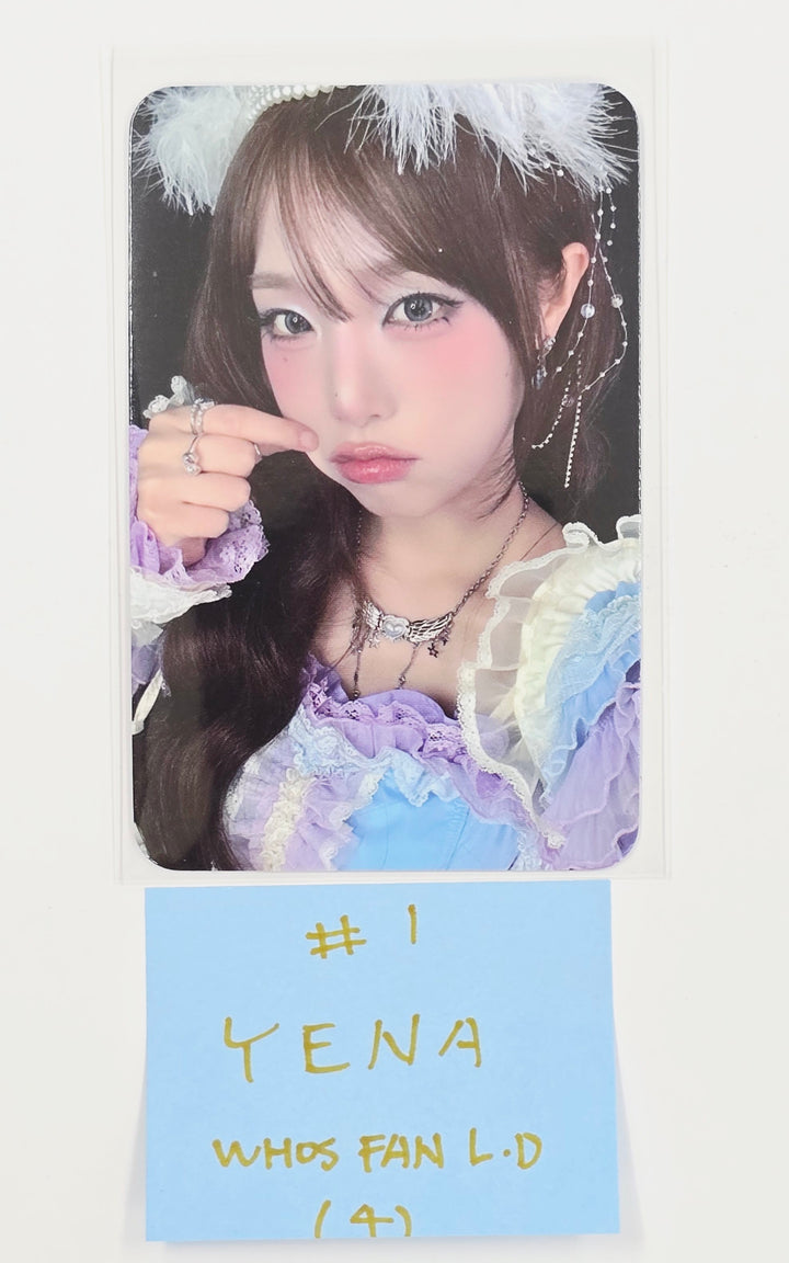 YENA "Blooming Wings" - Who's Fan Lucky Draw Event Photocard [25.7.30]