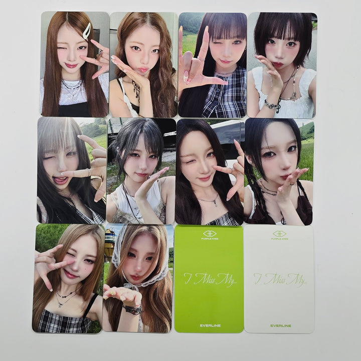 PURPLE KISS "I Miss My..." - Everline Fansign Event Photocard [25.7.30]