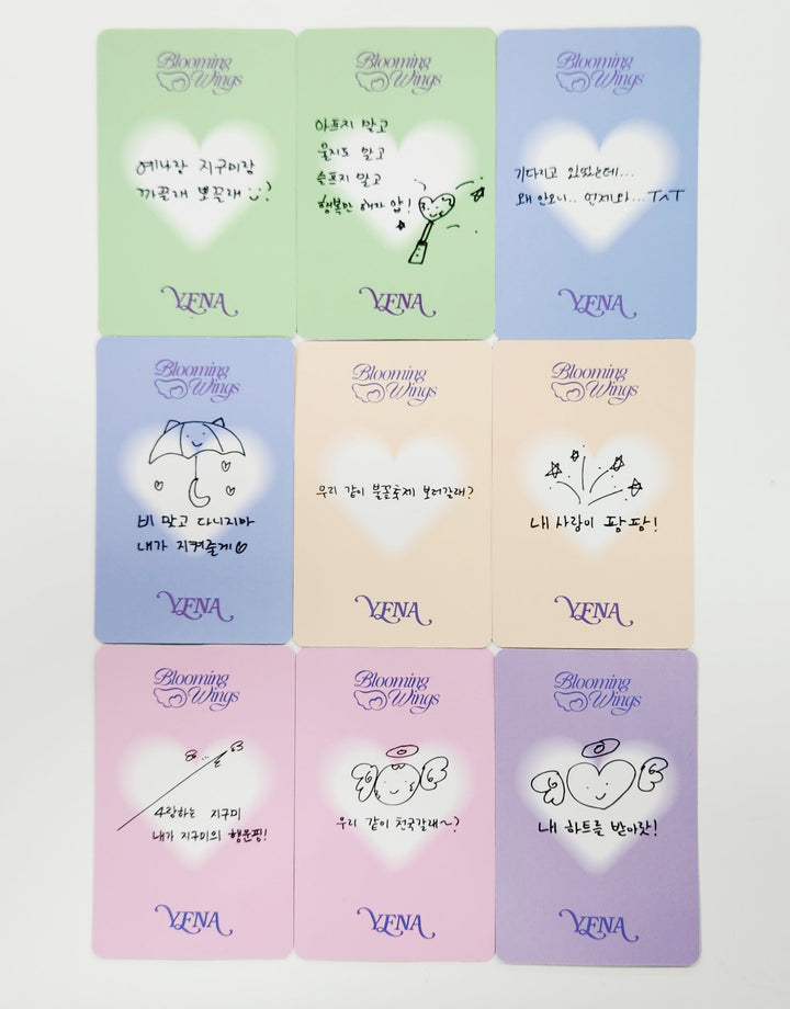 YENA "Blooming Wings" - Official Photocard [25.7.30]