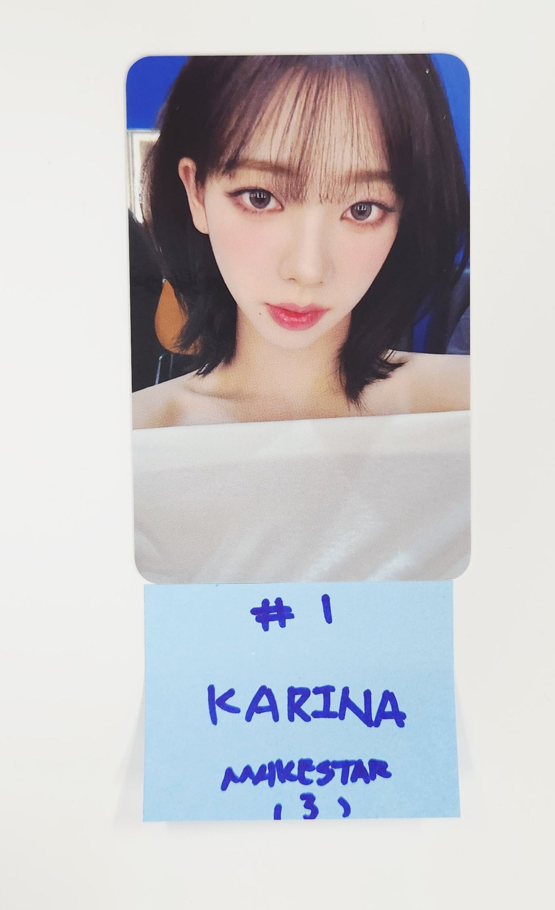 Aespa "Dirty Work" - Makestar Fansign Event Photocard [25.7.30]