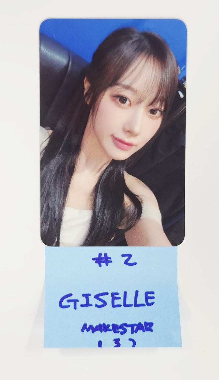 Aespa "Dirty Work" - Makestar Fansign Event Photocard [25.7.30]