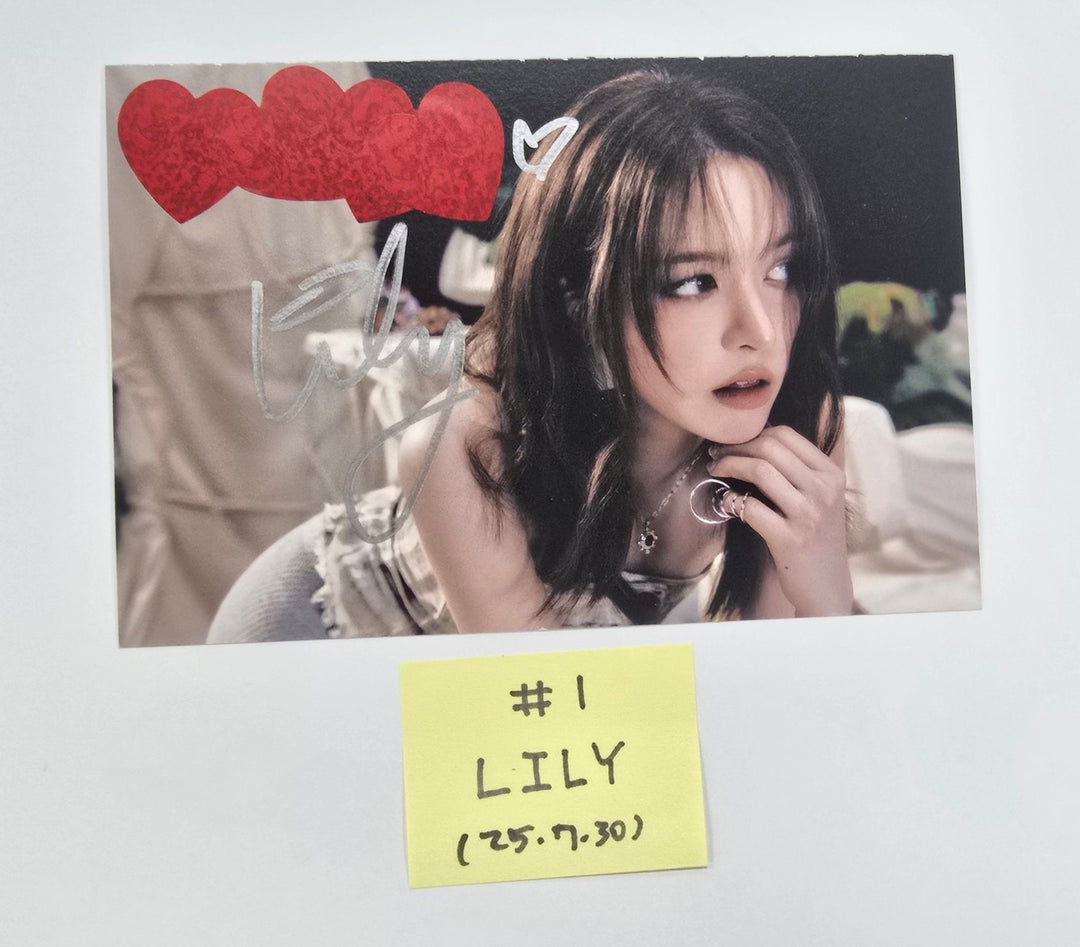 NMIXX "Fe3O4: FORWARD" - A Cut Page From Fansign Event Album [25.7.30]