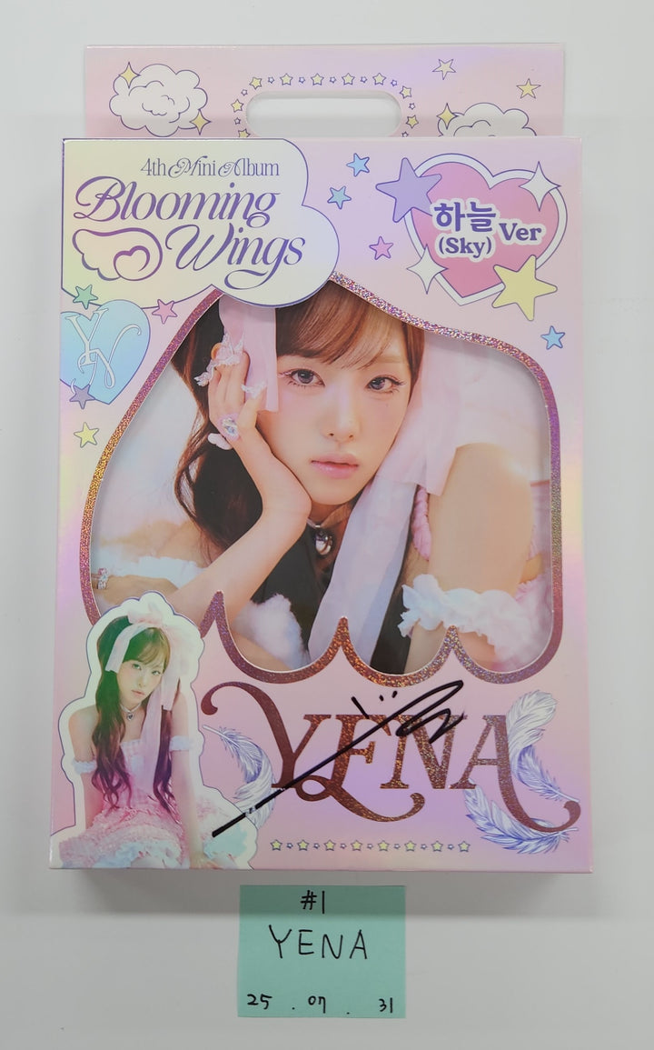 YENA "Blooming Wings" - Hand Autographed(Signed) Album [25.7.31]