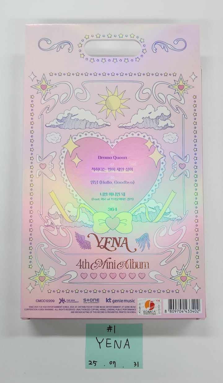 YENA "Blooming Wings" - Hand Autographed(Signed) Album [25.7.31]