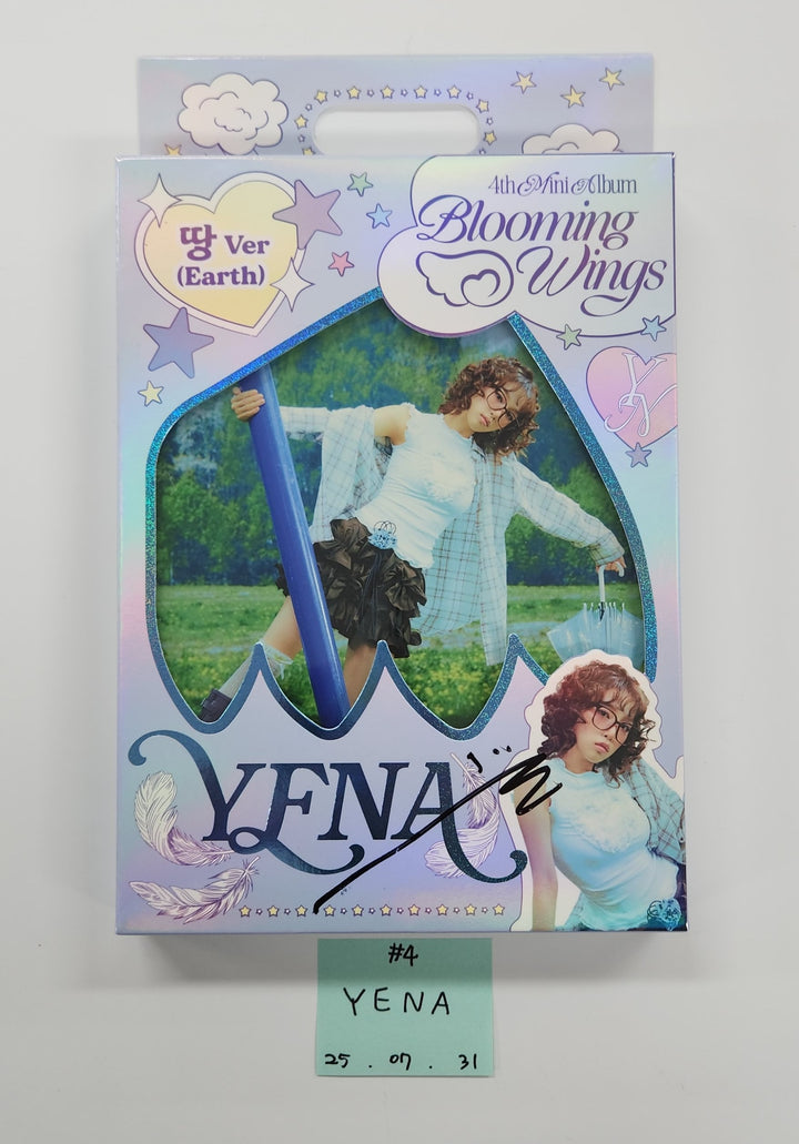 YENA "Blooming Wings" - Hand Autographed(Signed) Album [25.7.31]