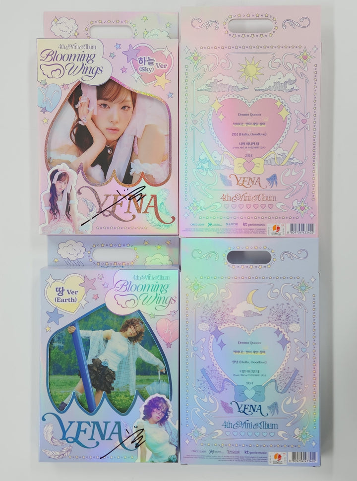 YENA "Blooming Wings" - Hand Autographed(Signed) Album [25.7.31]