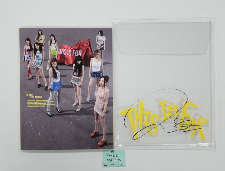 TWICE "Episode 25" - Hand Autographed(Signed) Album [25.7.31]