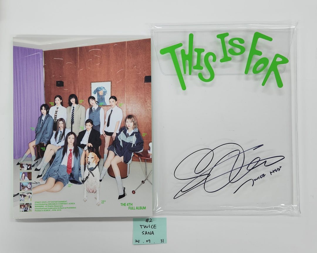 TWICE "Episode 25" - Hand Autographed(Signed) Album [25.7.31]