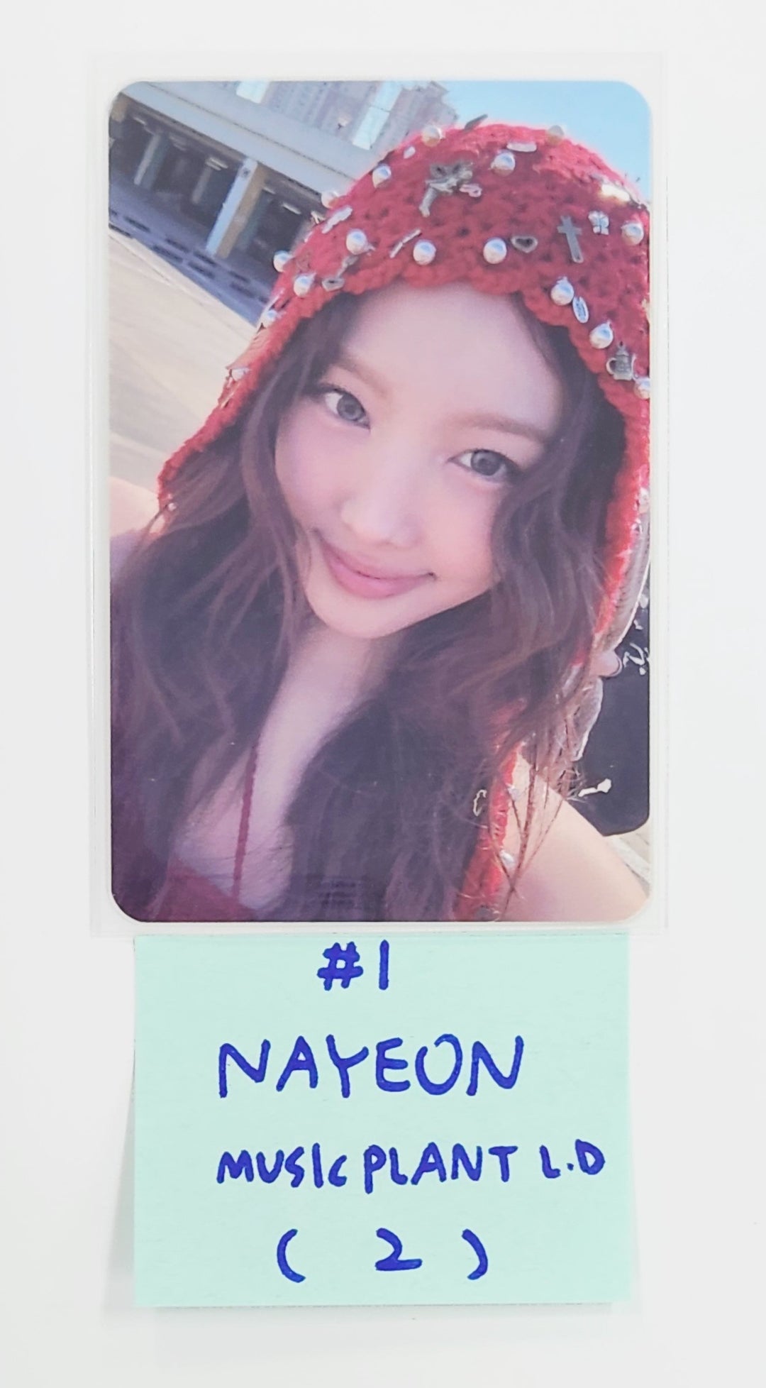 TWICE "THIS IS FOR" - Music Plant Lucky Draw Event Photocard [25.7.31]