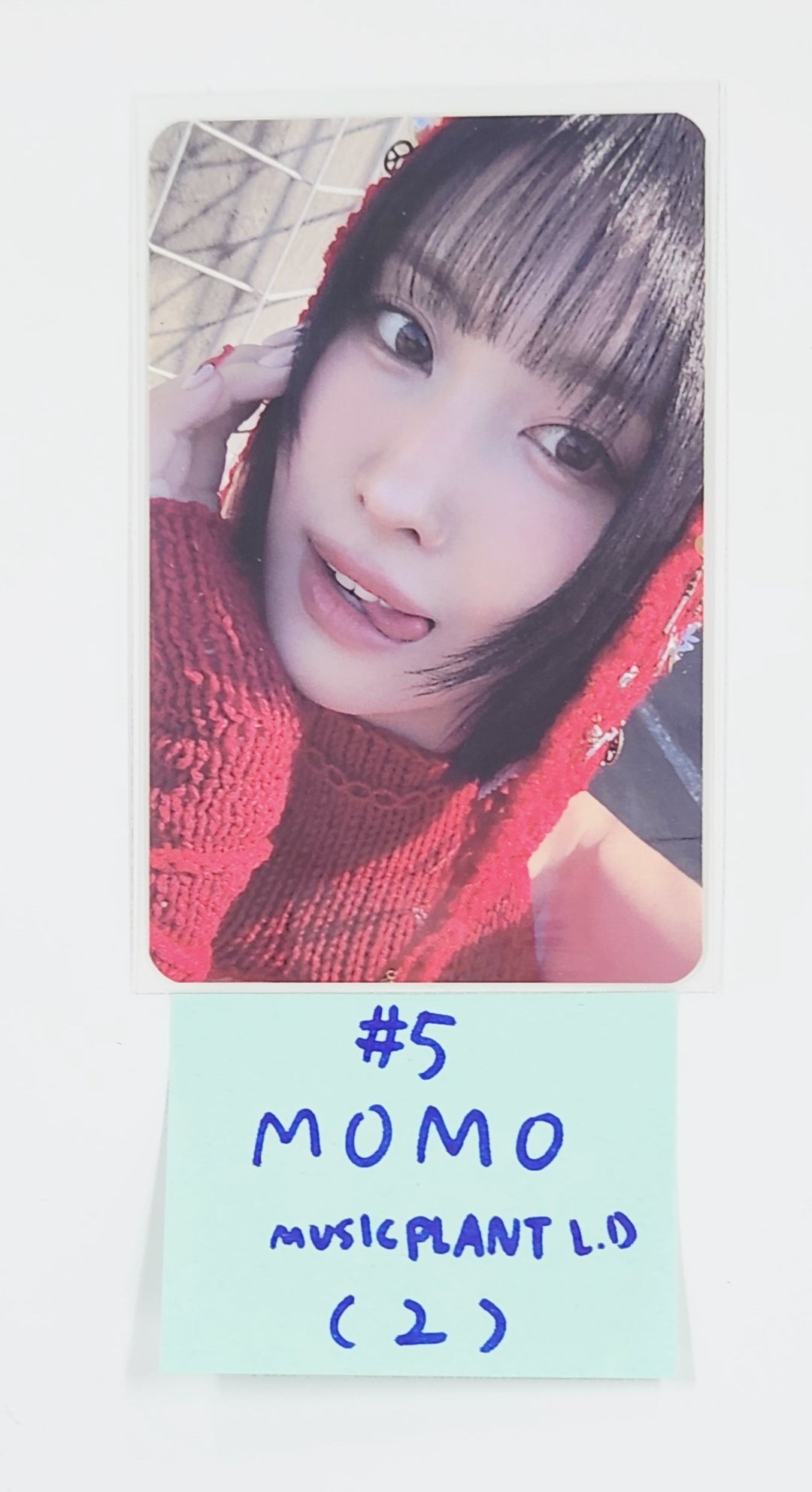 TWICE "THIS IS FOR" - Music Plant Lucky Draw Event Photocard [25.7.31]