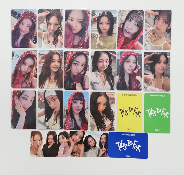TWICE "THIS IS FOR" - Music Plant Lucky Draw Event Photocard [25.7.31]