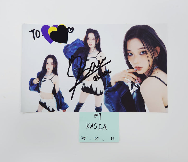 IFEYE "ERLU BLUE" - A Cut Page From Fansign Event Album [25.7.31]
