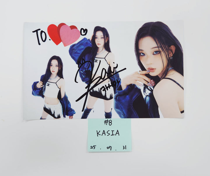 IFEYE "ERLU BLUE" - A Cut Page From Fansign Event Album [25.7.31]