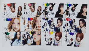 IFEYE "ERLU BLUE" - A Cut Page From Fansign Event Album [25.7.31]