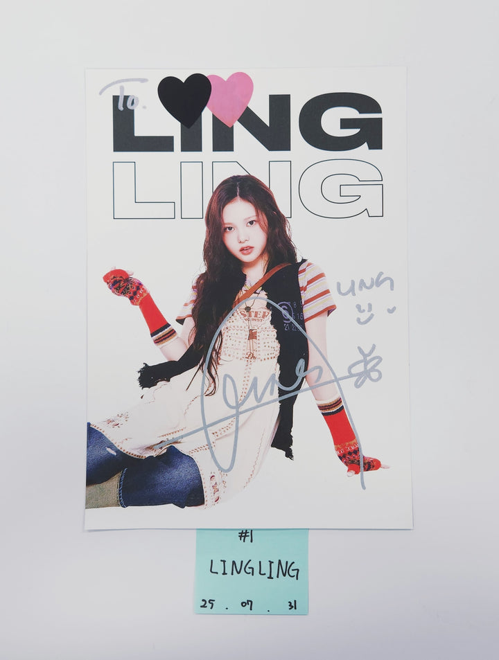 KIIRAS "KILL MA BO$$" - A Cut Page From Fansign Event Album [25.7.31]