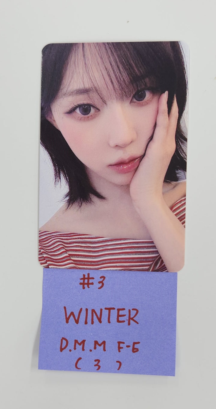 Aespa "Dirty Work" - Dear My Muse Fansign Event Photocard [25.8.1]