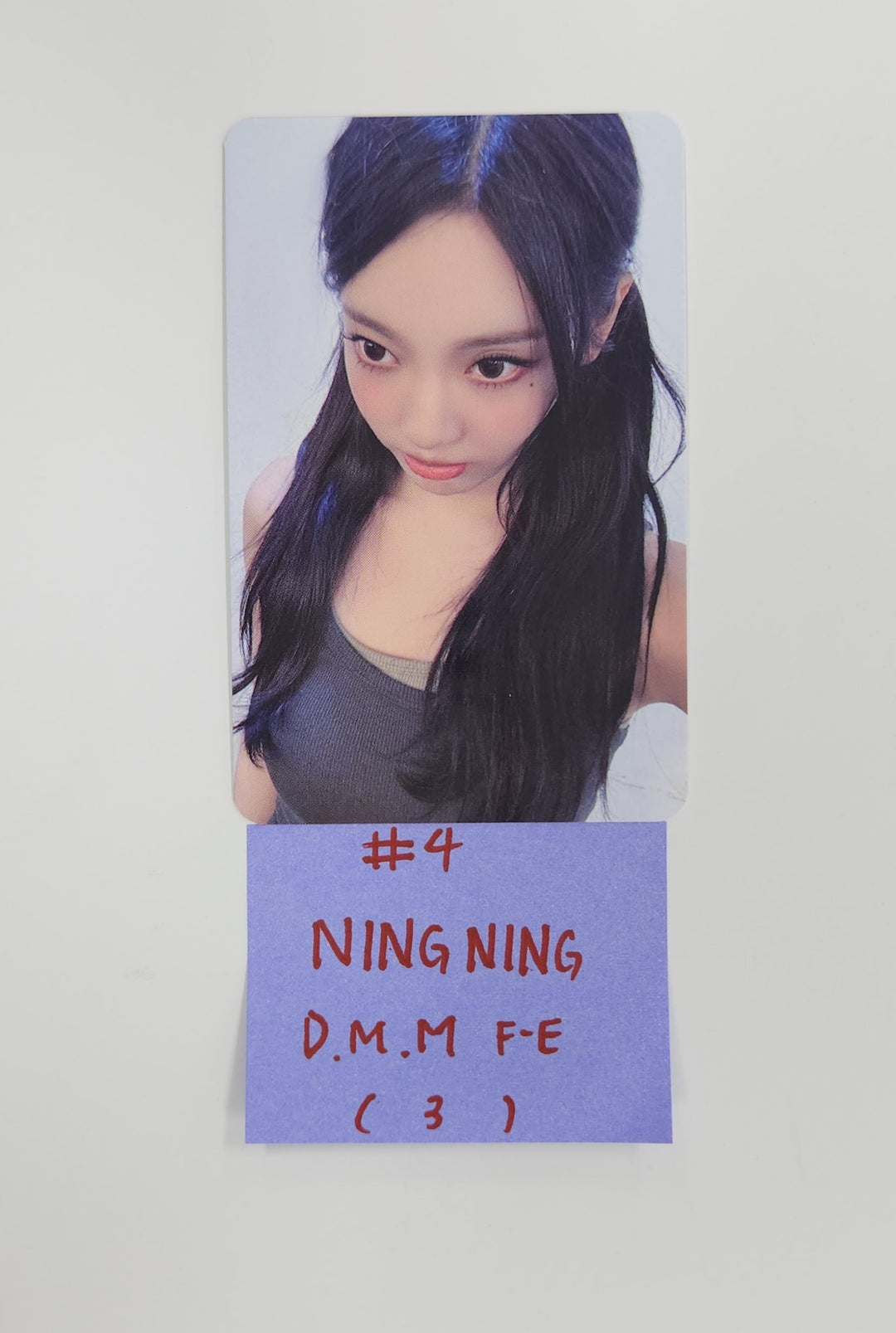 Aespa "Dirty Work" - Dear My Muse Fansign Event Photocard [25.8.1]