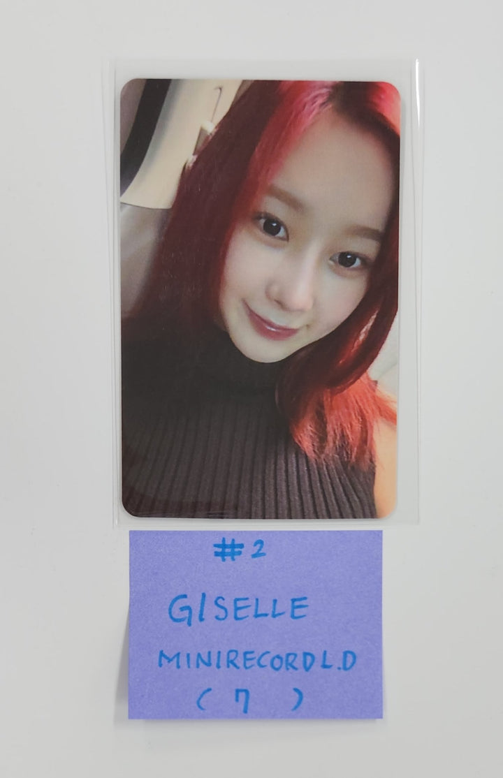 Aespa "Dirty Work" - Mini Record Lucky Draw Event Photocard [25.8.1]