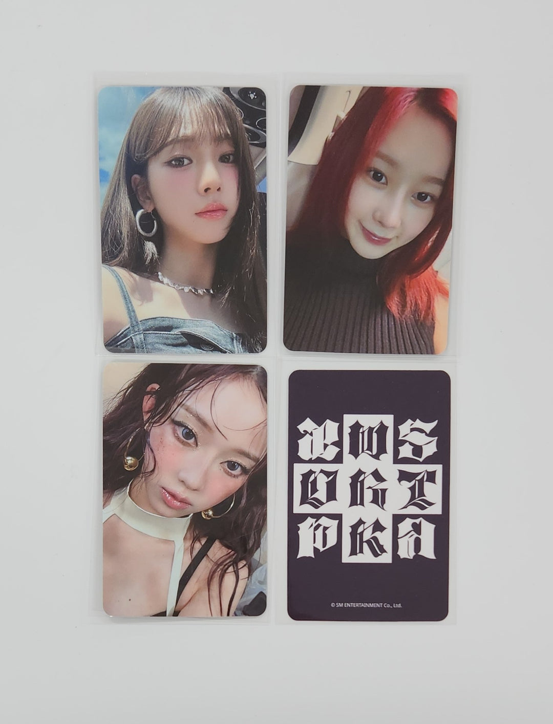 Aespa "Dirty Work" - Mini Record Lucky Draw Event Photocard [25.8.1]