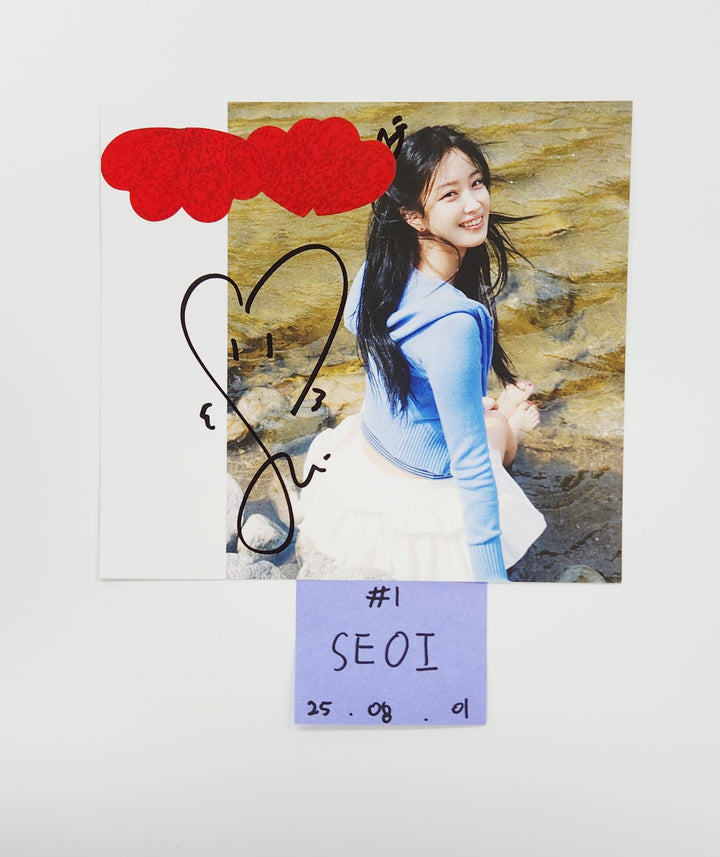 H1-KEY "Lovestruck " - A Cut Page From Fansign Event Album [25.8.1]