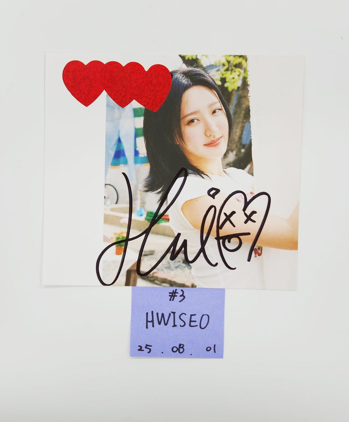 H1-KEY "Lovestruck " - A Cut Page From Fansign Event Album [25.8.1]