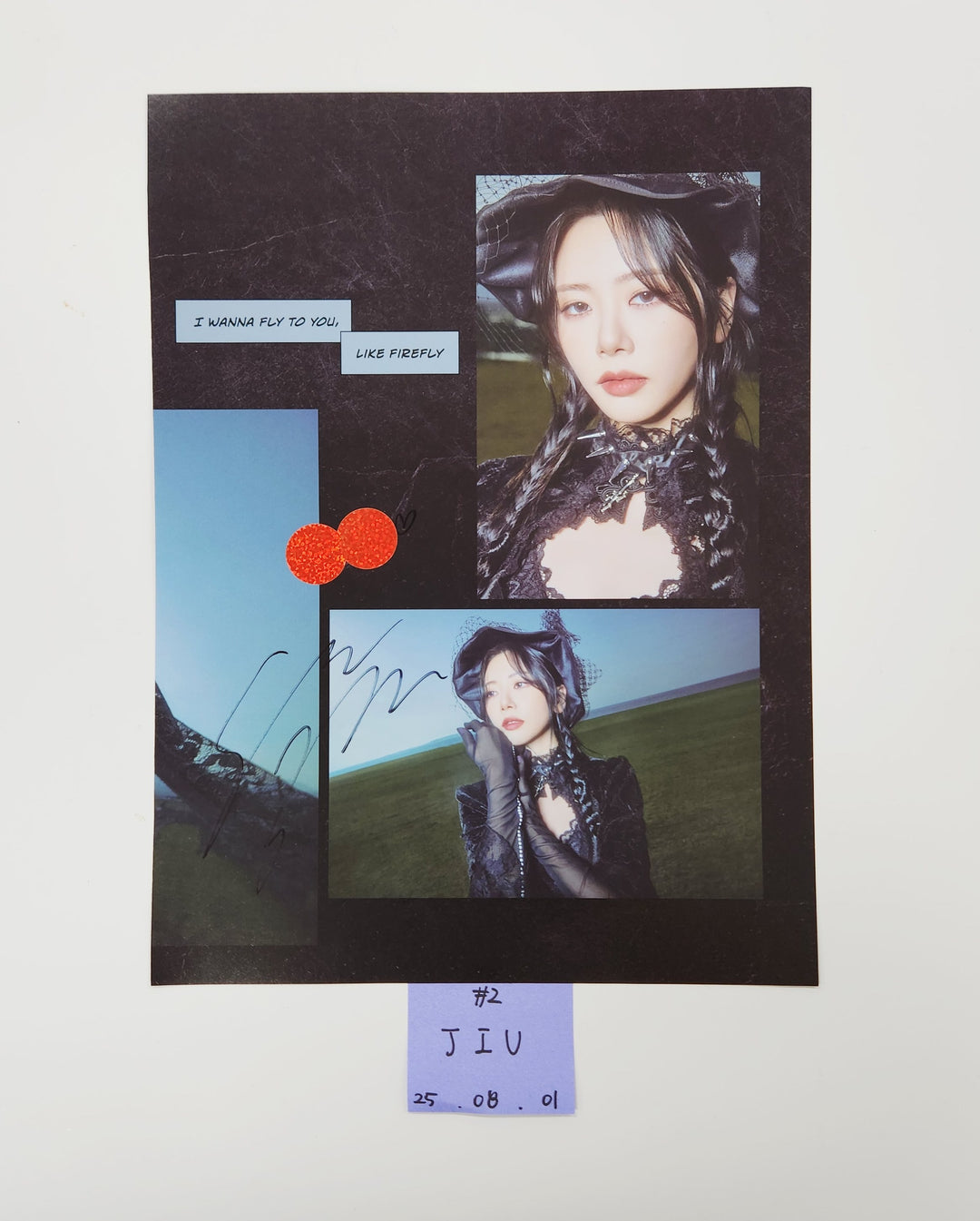 Dreamcatcher "VirtuouS" - A Cut Page From Fansign Event Album [25.8.1]
