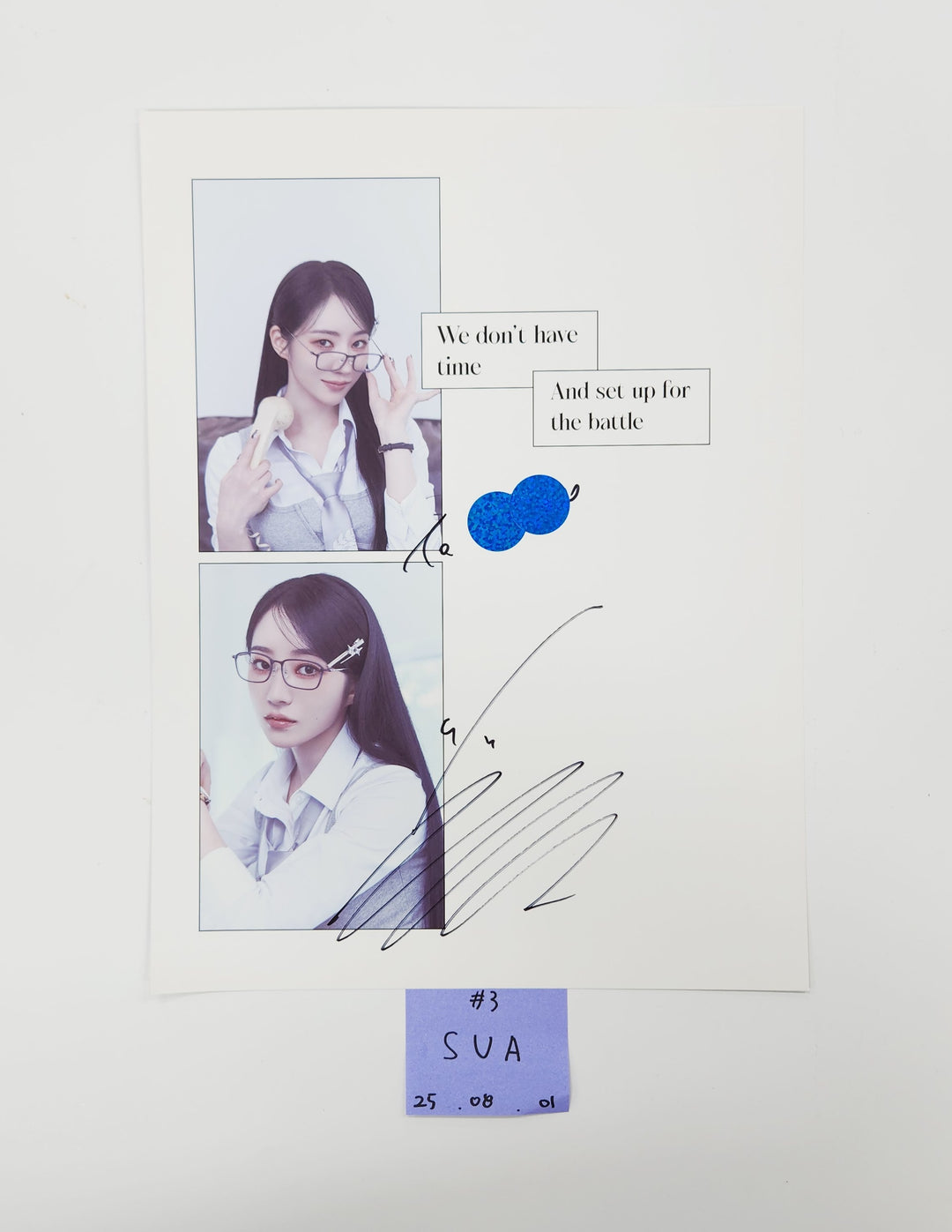 Dreamcatcher "VirtuouS" - A Cut Page From Fansign Event Album [25.8.1]