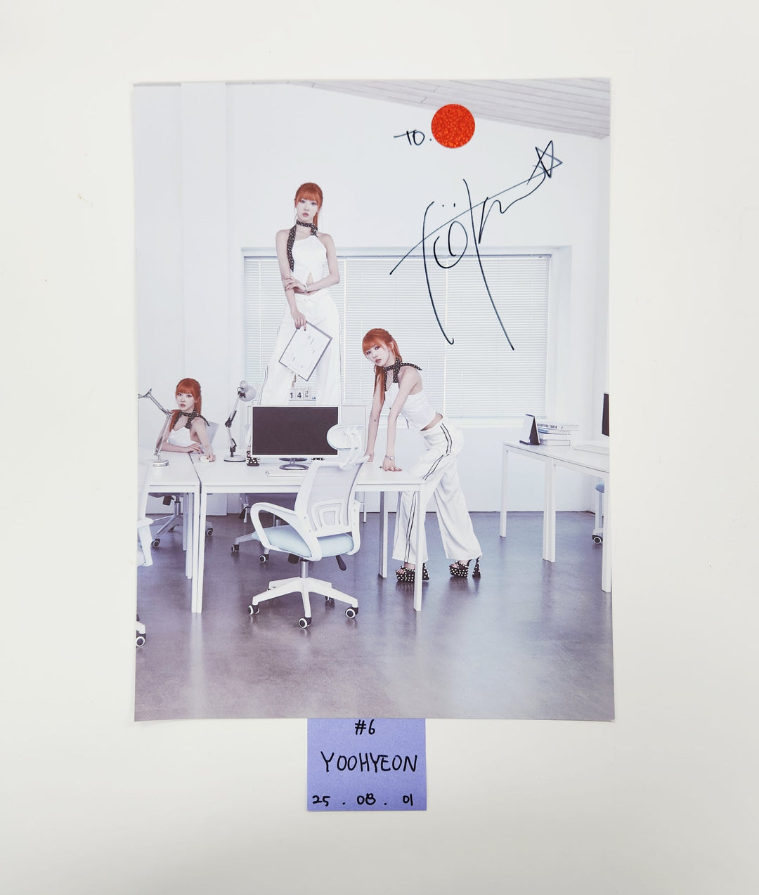 Dreamcatcher "VirtuouS" - A Cut Page From Fansign Event Album [25.8.1]
