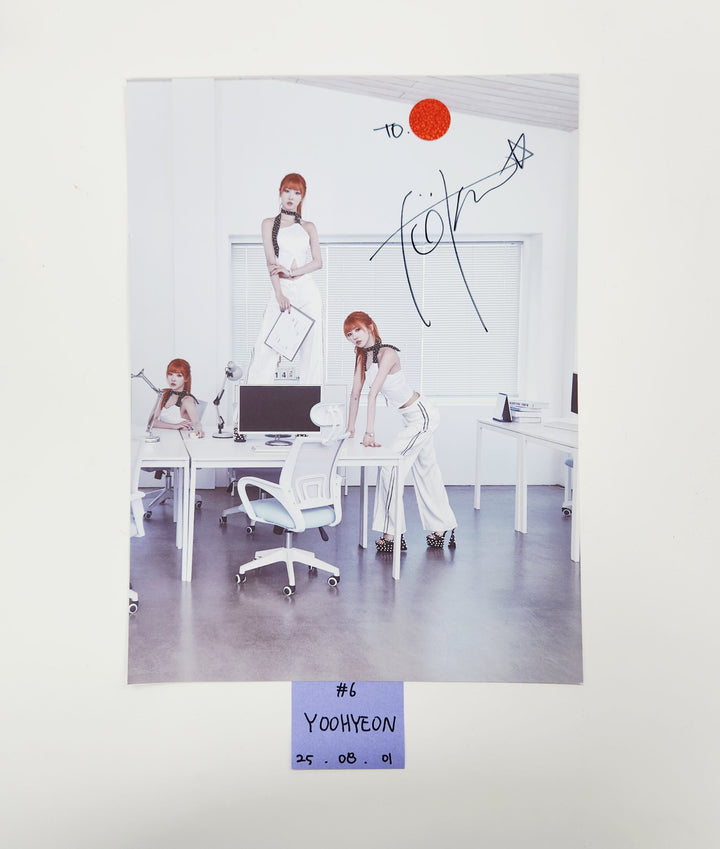 Dreamcatcher "VirtuouS" - A Cut Page From Fansign Event Album [25.8.1]