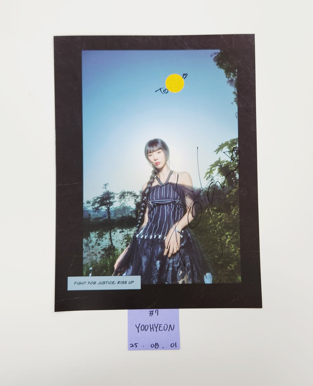 Dreamcatcher "VirtuouS" - A Cut Page From Fansign Event Album [25.8.1]