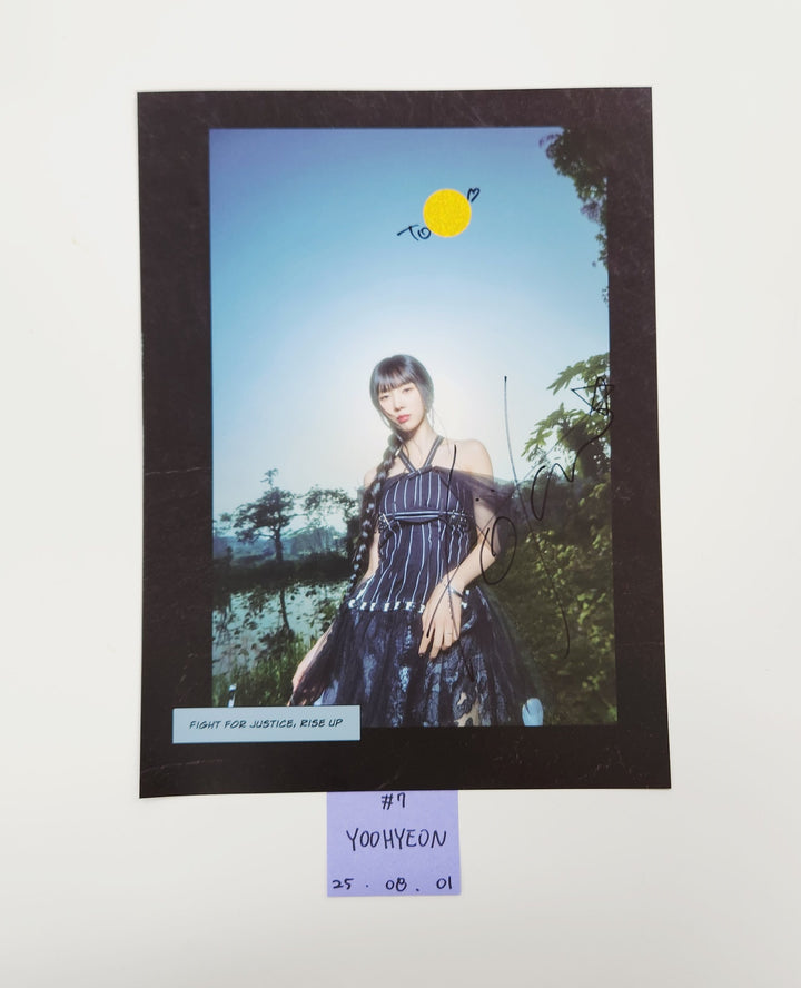 Dreamcatcher "VirtuouS" - A Cut Page From Fansign Event Album [25.8.1]