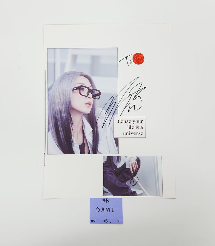 Dreamcatcher "VirtuouS" - A Cut Page From Fansign Event Album [25.8.1]