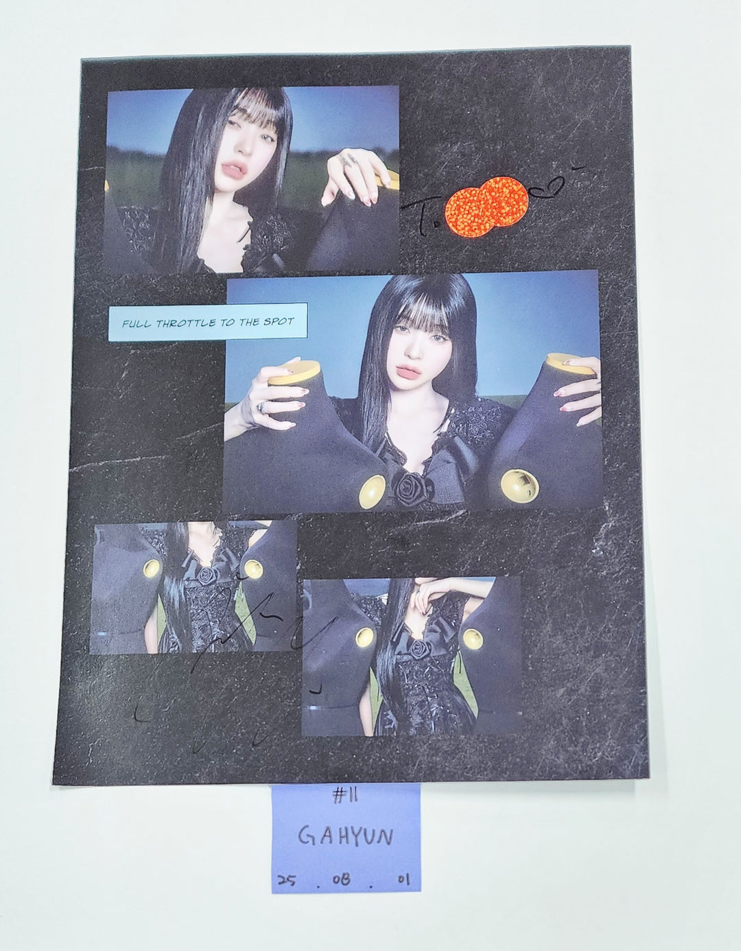Dreamcatcher "VirtuouS" - A Cut Page From Fansign Event Album [25.8.1]