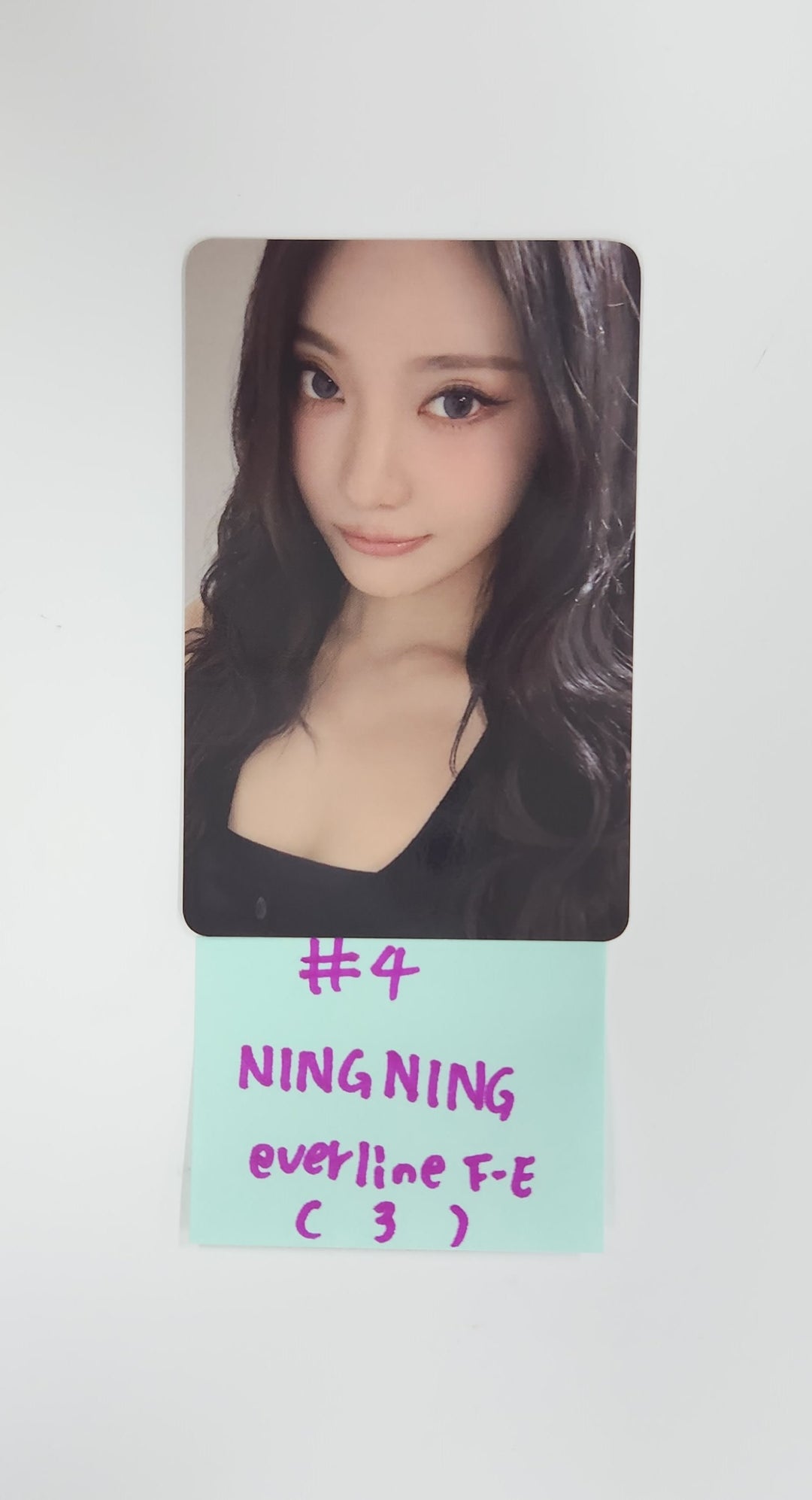 Aespa "Dirty Work" -Everline Fansign Event Photocard [25.8.4]
