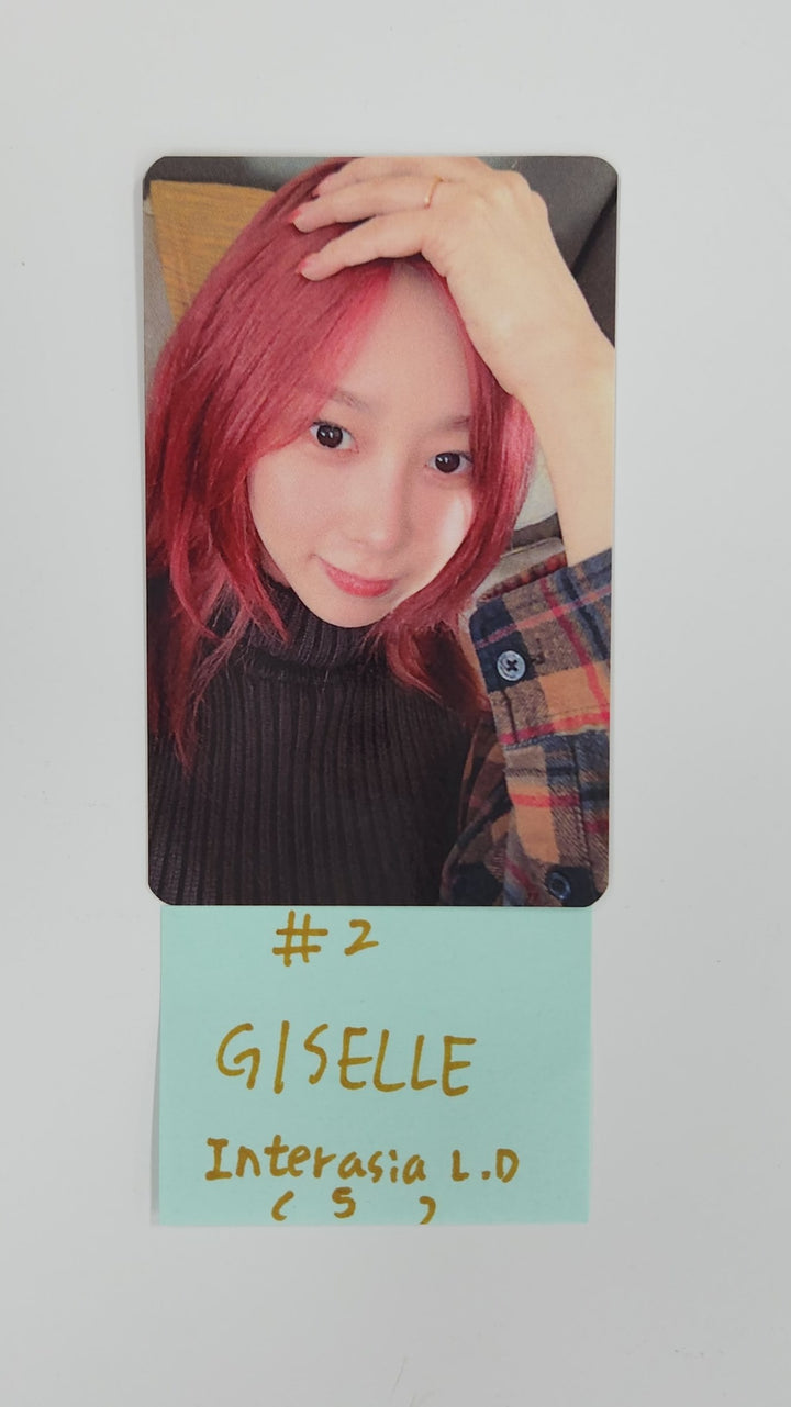 Aespa "Dirty Work" - Inter Asia Lucky Draw Event Photocard [25.8.4]