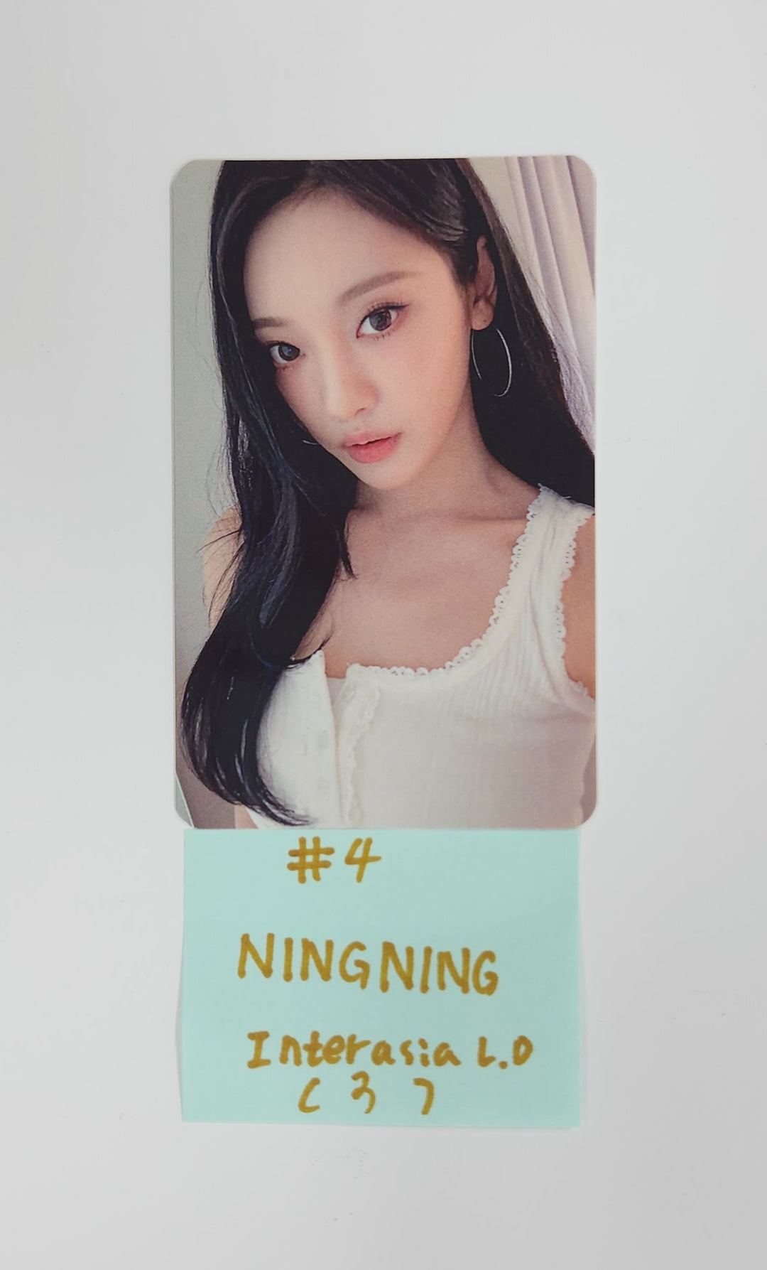 Aespa "Dirty Work" - Inter Asia Lucky Draw Event Photocard [25.8.4]