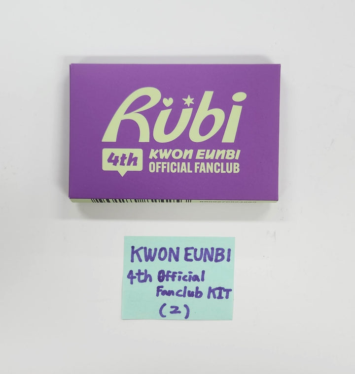 KWON EUNBI "Rubi" - Official Fanclub Membership Kit [25.8.4]