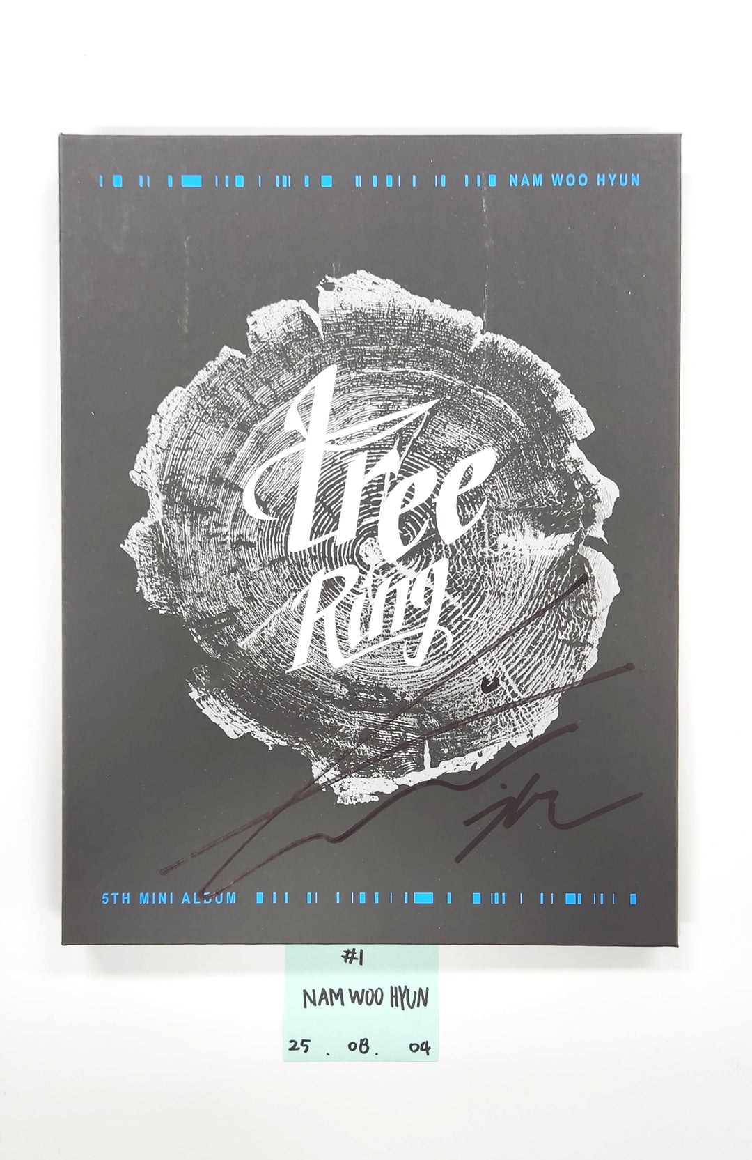 NamWoohyun "Tree Ring" - Hand Autographed(Signed) Album [25.8.4]