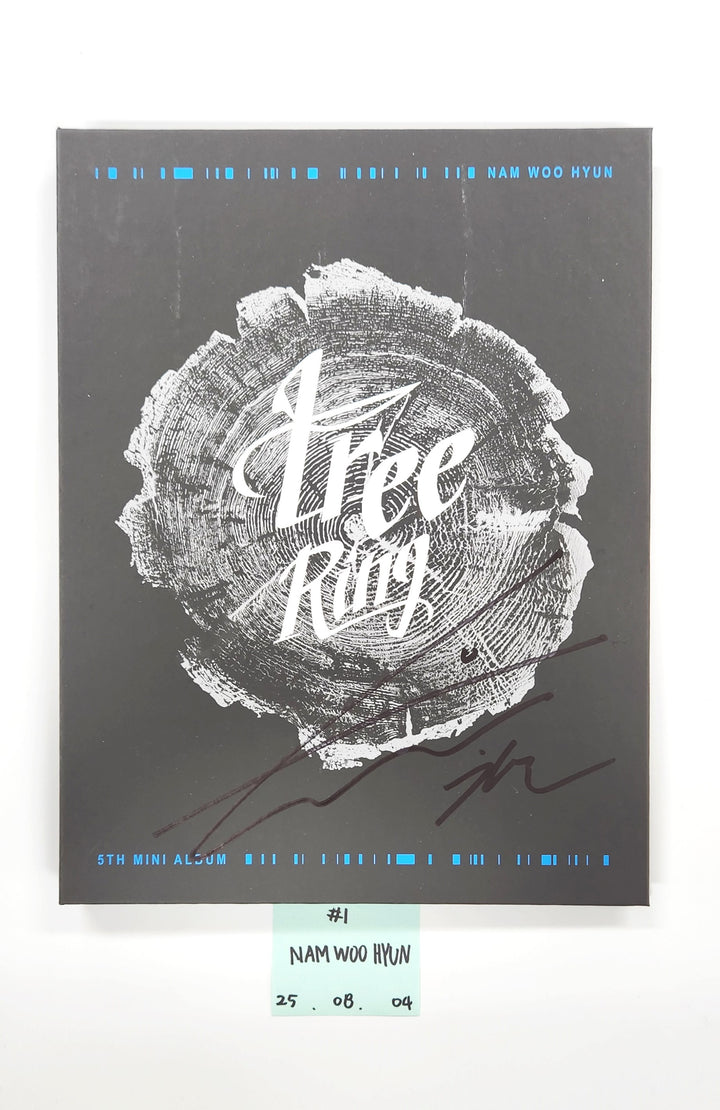 NamWoohyun "Tree Ring" - Hand Autographed(Signed) Album [25.8.4]
