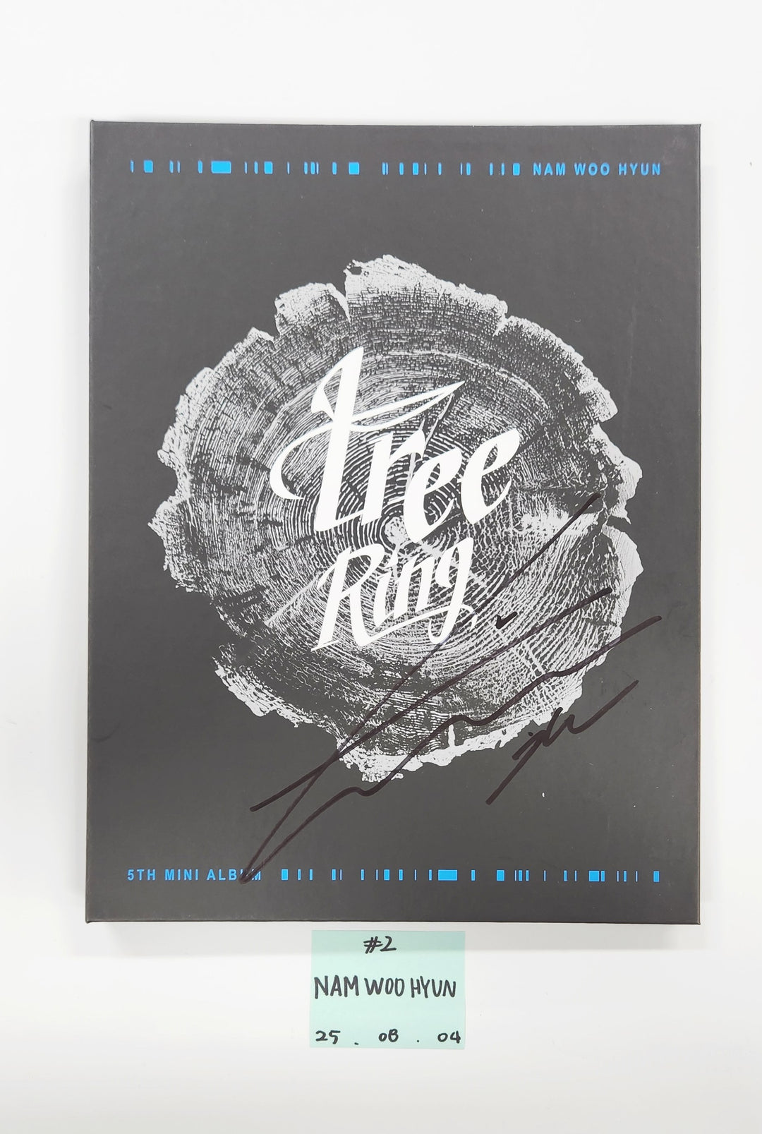 NamWoohyun "Tree Ring" - Hand Autographed(Signed) Album [25.8.4]