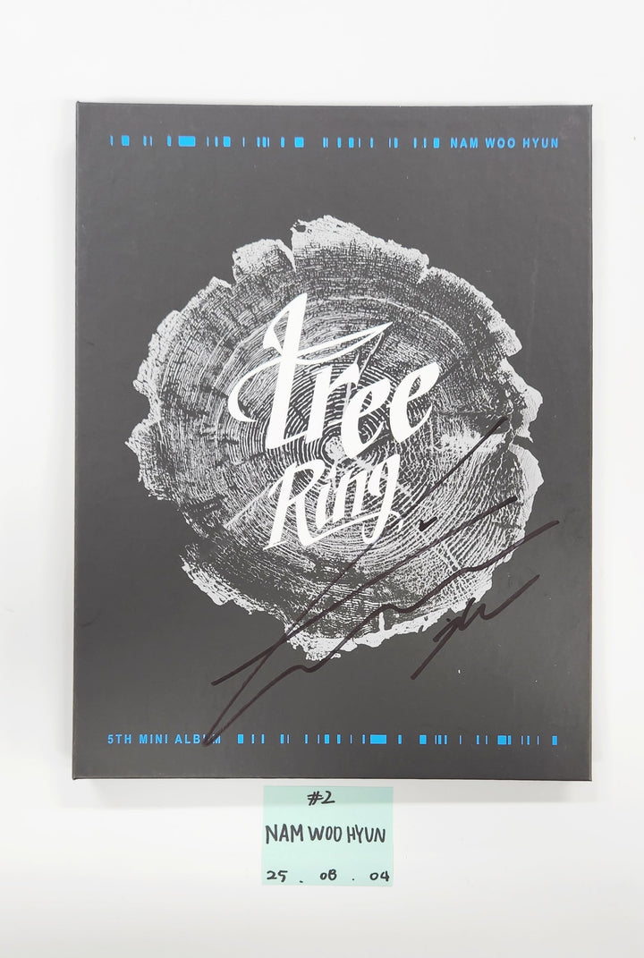 NamWoohyun "Tree Ring" - Hand Autographed(Signed) Album [25.8.4]