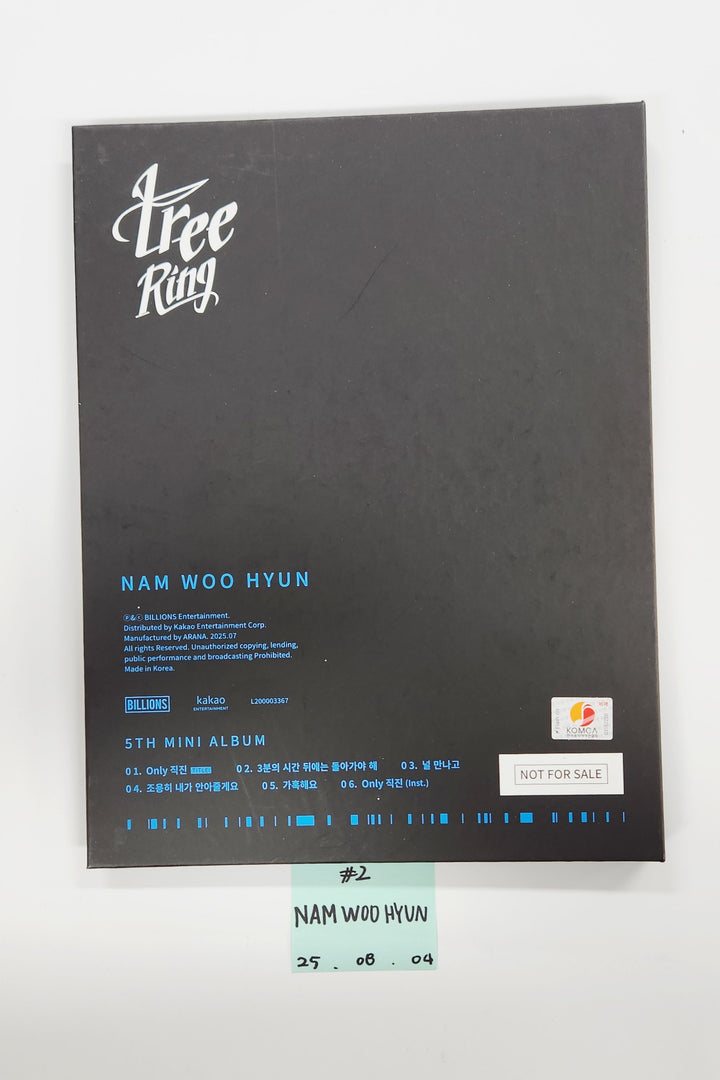 NamWoohyun "Tree Ring" - Hand Autographed(Signed) Album [25.8.4]